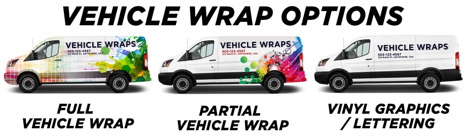 Youngsville Vehicle Wraps vehicle wrap options